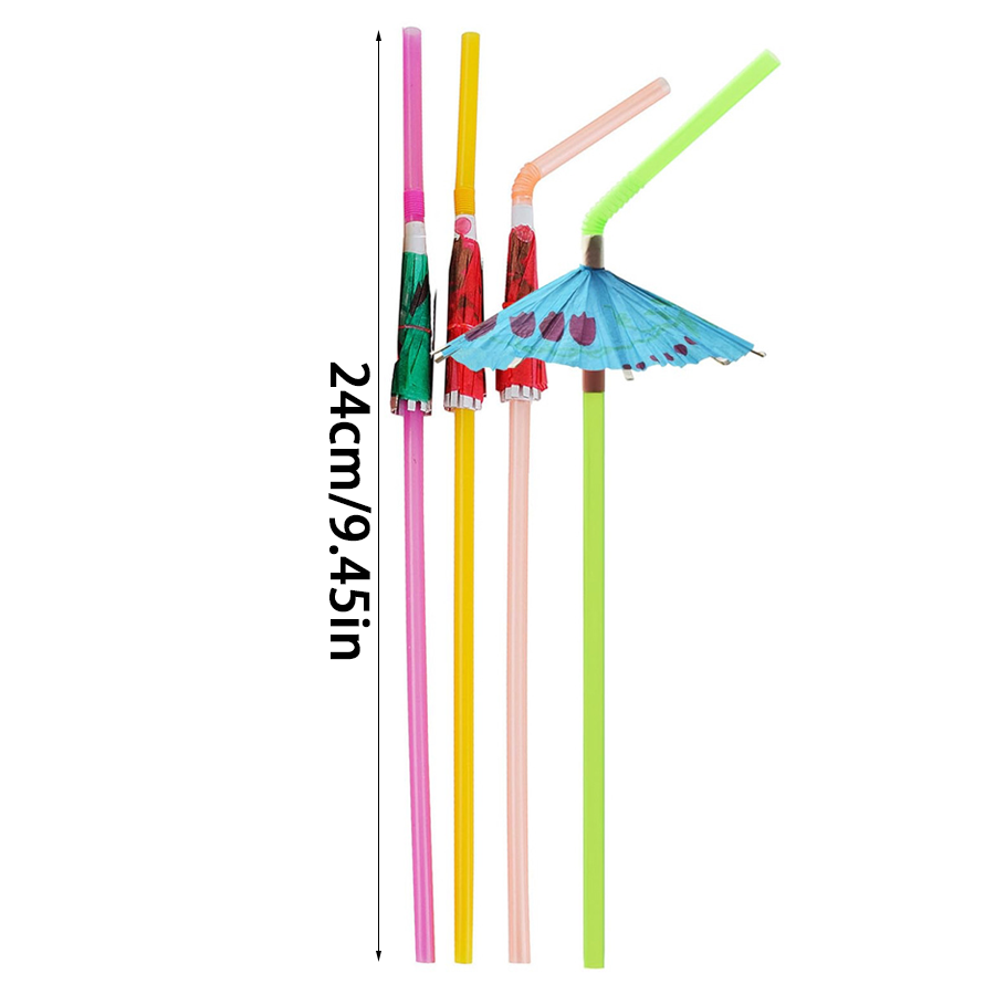 30/60pcs Colorful Drinking Str - огляд і ціна Paper Straw Color
