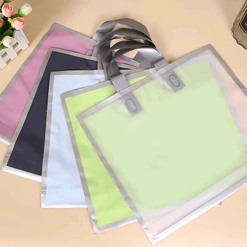 50Pcs Frosted hand shopping ba - огляд і ціна Event Party Shop