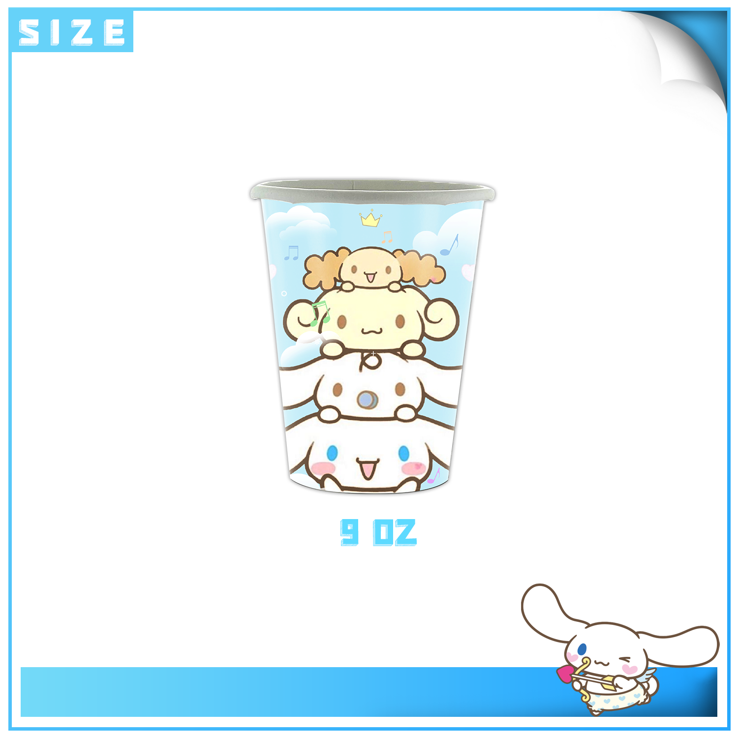 Cartoon Cinnamorolled Birthday - огляд і ціна Table Cloth Disposable