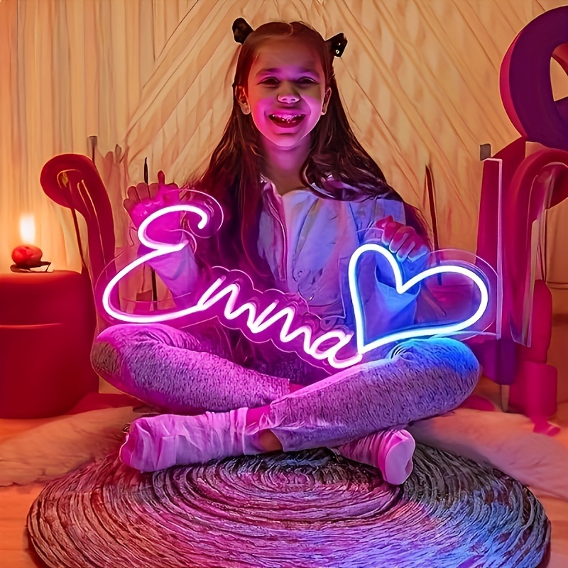 Custom Neon LED Wall Sign with - огляд і ціна Neon Sign Party