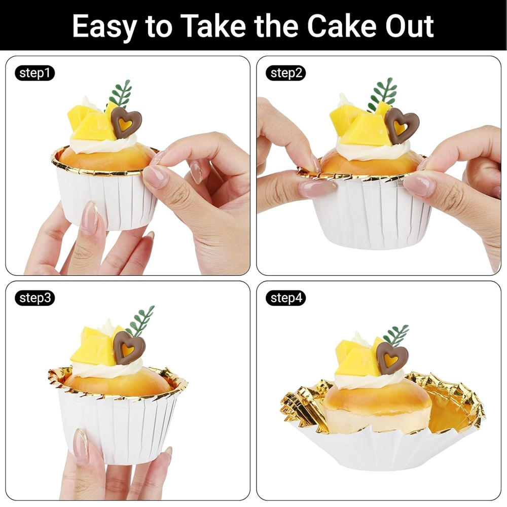 50 pcs Muffins Cup Paper Cupca - огляд і ціна Plastic Cup 50Pcs