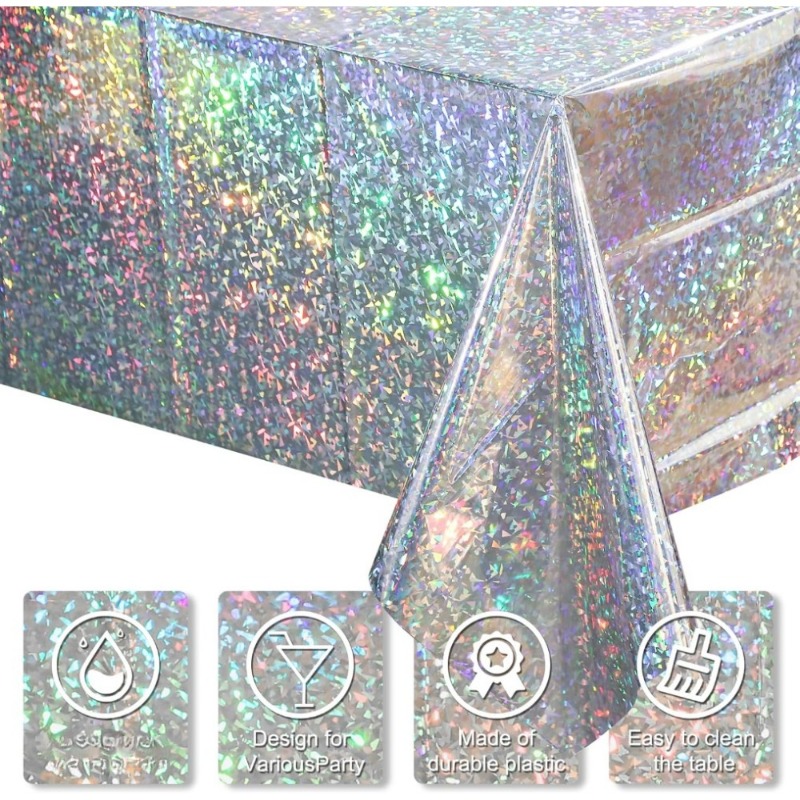 1PC Disposable Tablecloth PE W - огляд і ціна Table Cloth Disposable