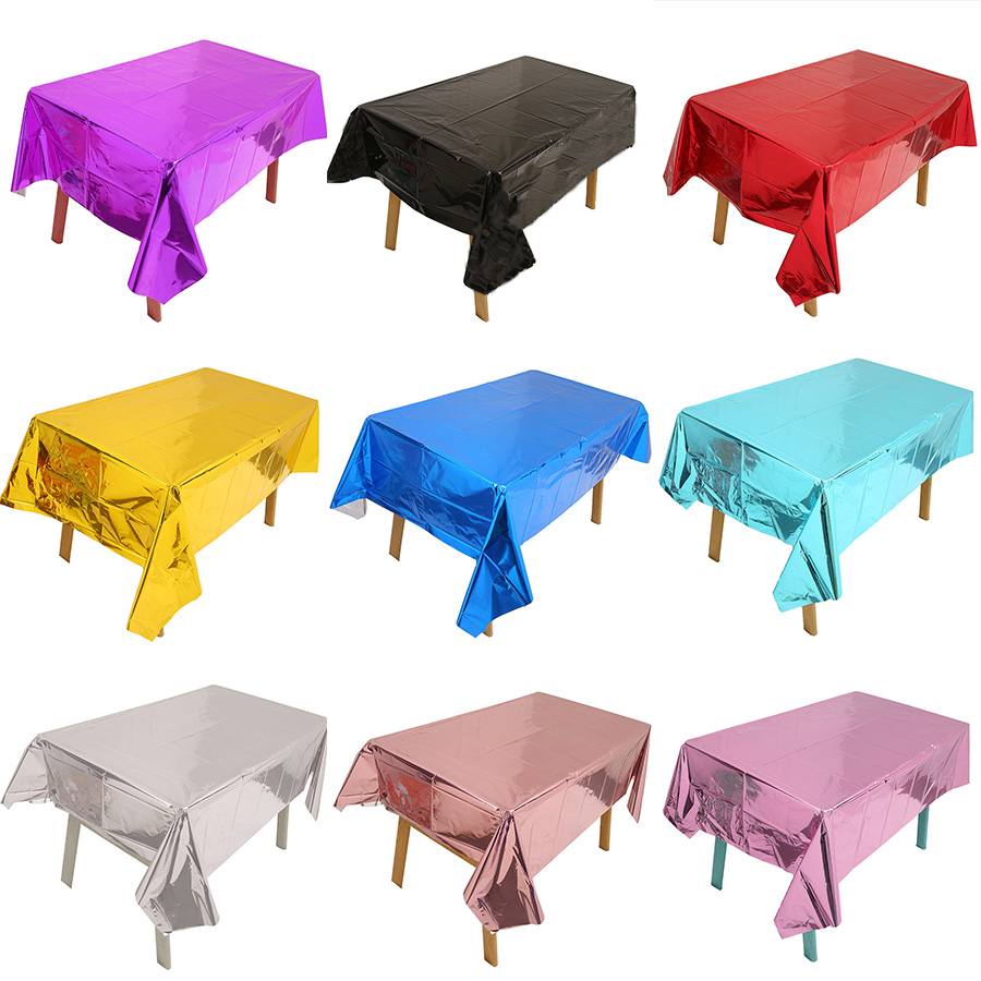 137cm*183cm Rose Gold Sliver D - огляд і ціна Table Cloth Disposable