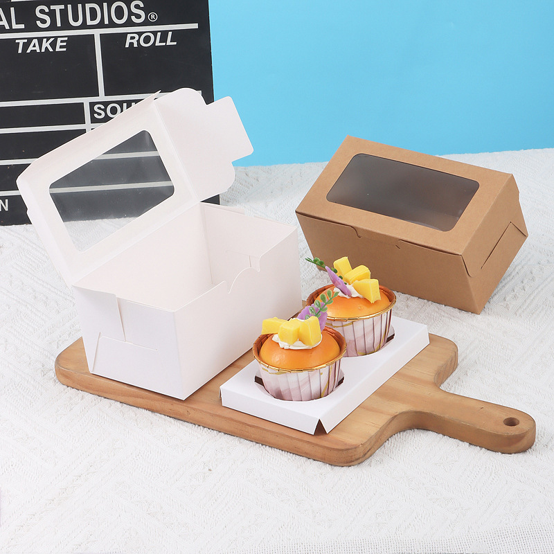 Cupcake Boxes with Clear Windo - огляд і ціна Event Party Box