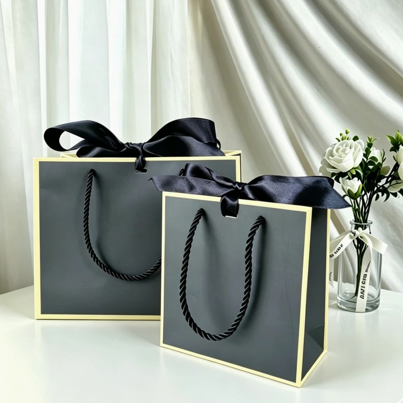 Black White Kraft Paper Gift B - огляд і ціна Event Party Box