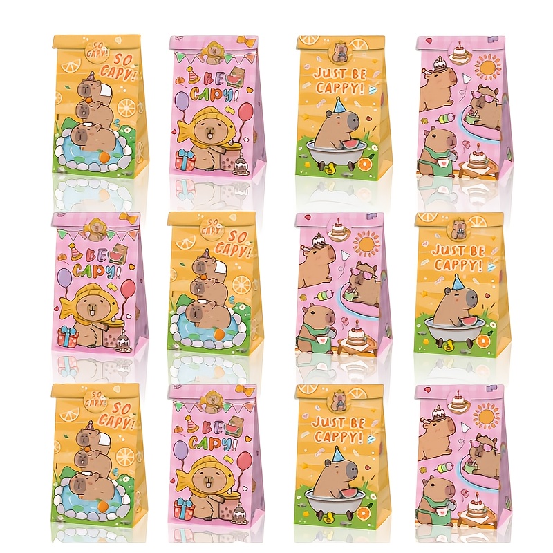 12/24/48pcs Capybara Candy Bag - огляд і ціна Event Party Box