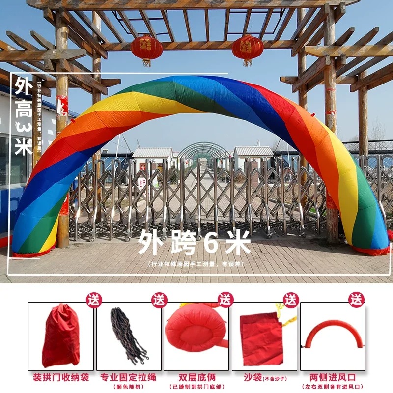 6M 8M Thickened Inflatable Rai - огляд і ціна Event Party Shop