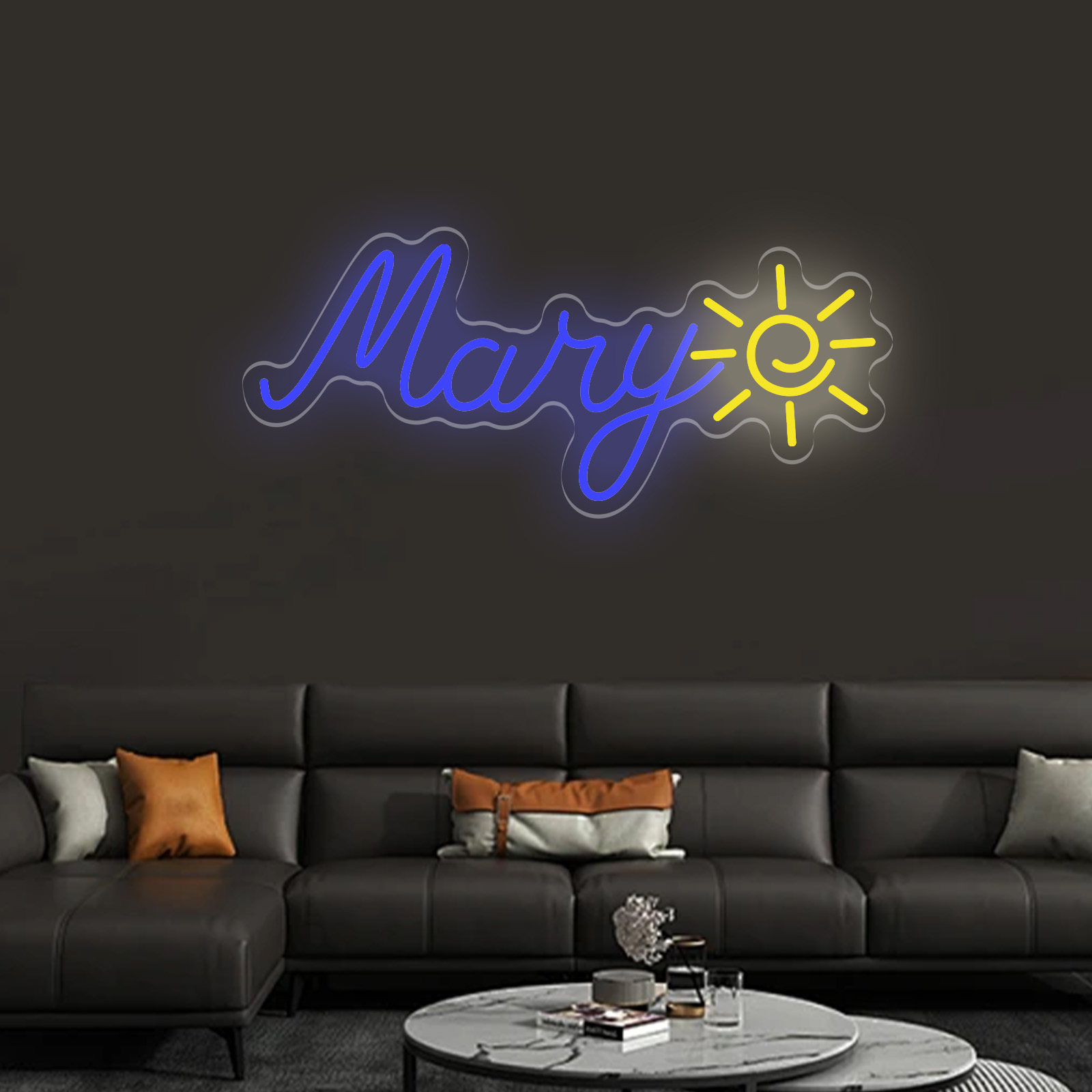 Custom Neon with Name&Sun Sign - огляд і ціна Neon Sign Party