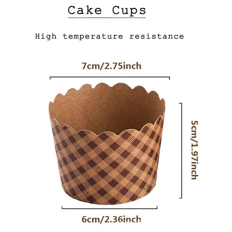 50Pcs/Pack Cupcake Paper Cups  - огляд і ціна Plastic Cup 50Pcs