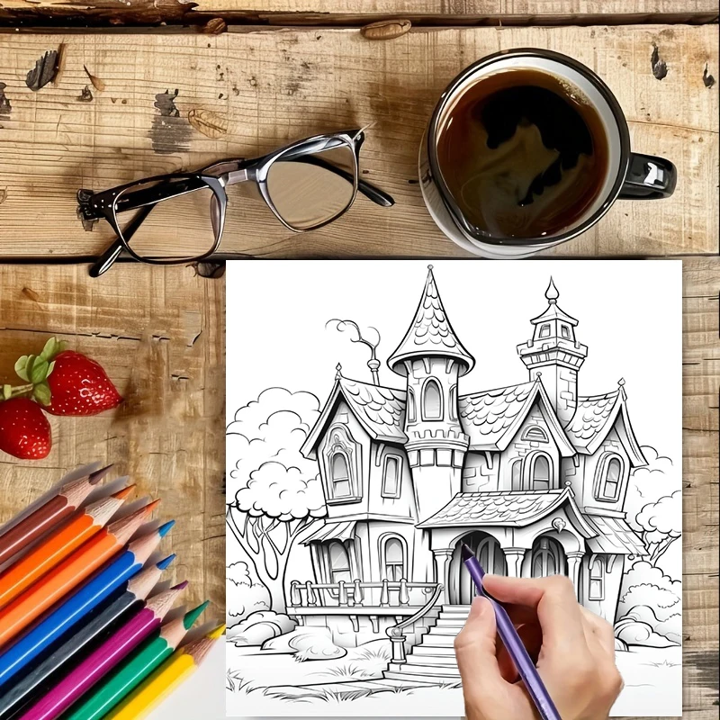 Haunted House Coloring Book fo - огляд і ціна Supply Event