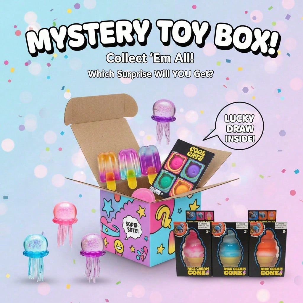 100+ Pieces Assorted Squishy F - огляд і ціна Event Party