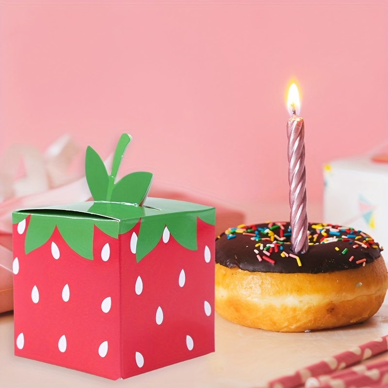 12/24PCS Sweet Fruit Strawberr - огляд і ціна Event Party Box