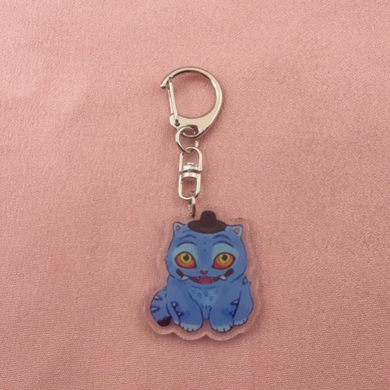 8pcs acrylic cute cat keychain - огляд і ціна Event Party