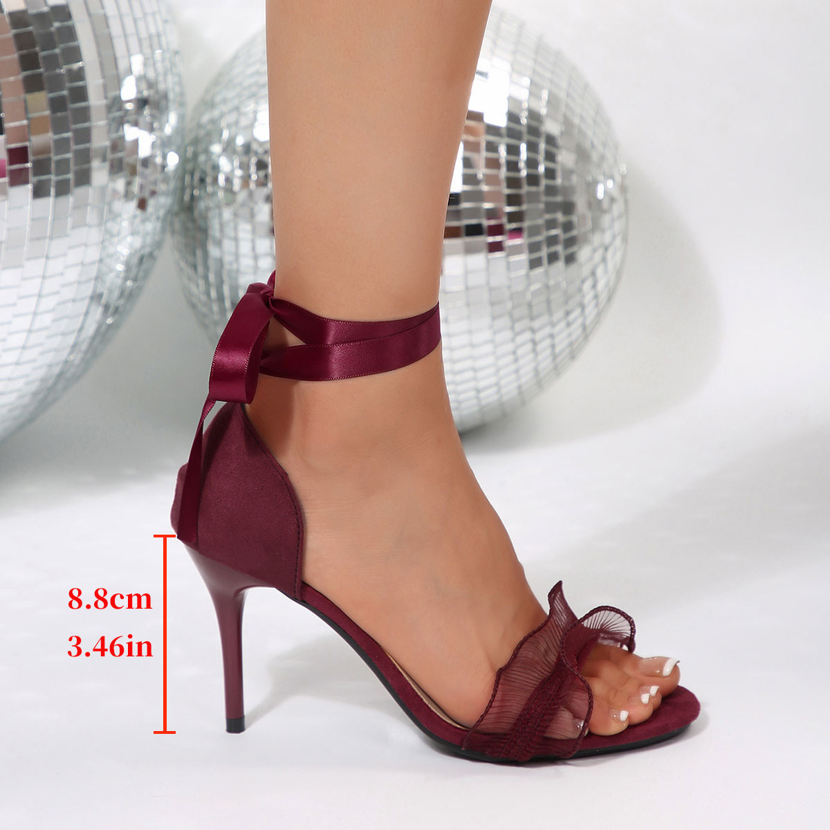 Lace Decorative Black High Hee - огляд і ціна Neon Sign Party