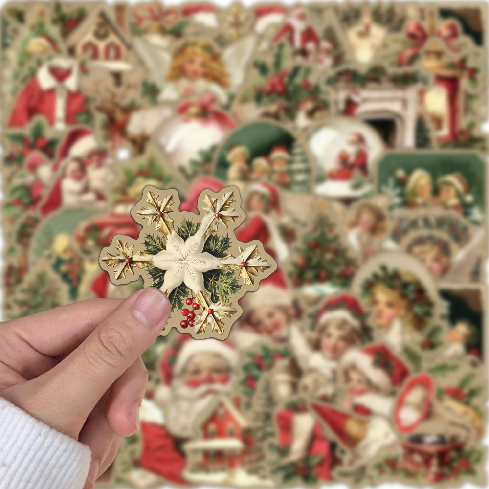 50PCS Creative Retro Christmas - огляд і ціна Plastic Cup 50Pcs